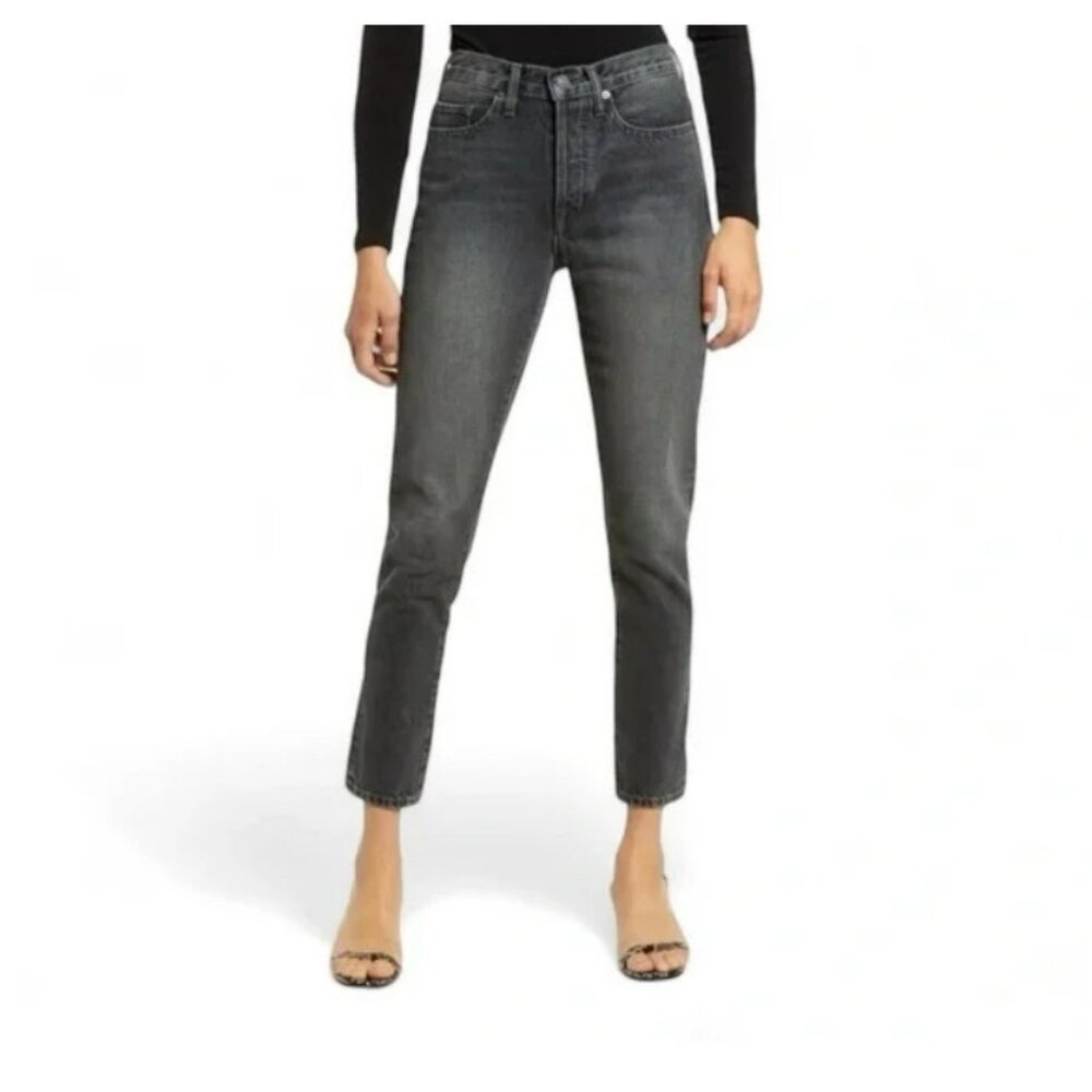 Edwin Hana Classic Straight Crop Jeans Rapture Wash Size 29 Womens Denim NWT